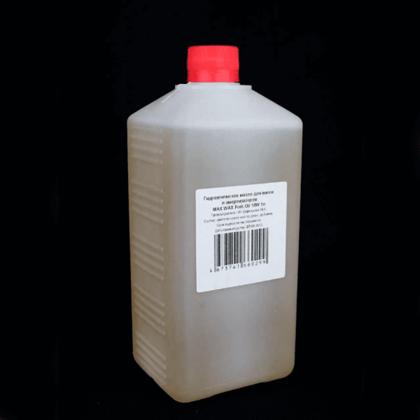 Синтетическое масло для вилки амортизаторов MAX WAX Fork Oil 10W 1л