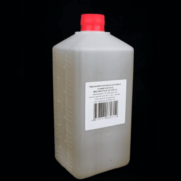 Синтетическое масло для вилки амортизаторов MAX WAX Fork Oil 15W 1л