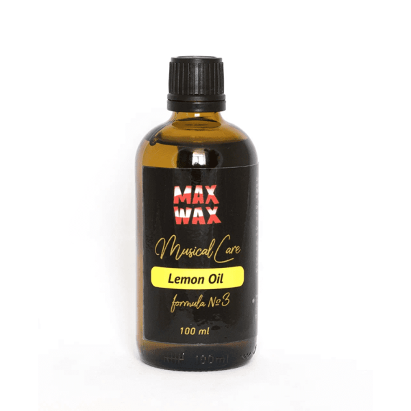 Лимонное масло для грифа гитары MAX WAX Musical Care Lemon Oil №3, 100мл