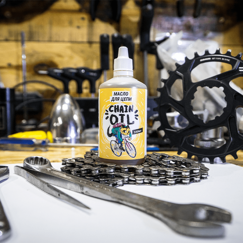 Смазка масло для цепи велосипеда MAX WAX Chain Oil 100мл